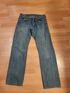 VTG Levi’s 559 Mens Jeans 32x34 Relaxed Straight Fit Cowboy Dark Wash Y2K USA - Picture 1 of 6