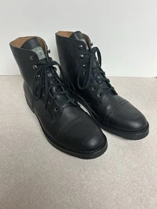 Polo Country by Ralph Lauren "Enville" Black Leather Boots. Men's 11 D - Picture 1 of 12