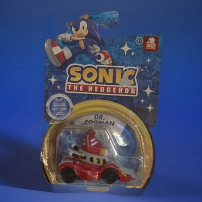 RARO! Coche fundido a presión Sonic The Hedgehog Dr. Eggman 30 aniversario nuevo en caja Foto 1 de 2