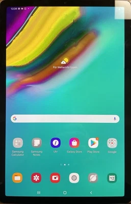 Samsung Galaxy Tab S5e SM-T720 64GB WLAN Tablet Schwarz - Bild 1 von 4
