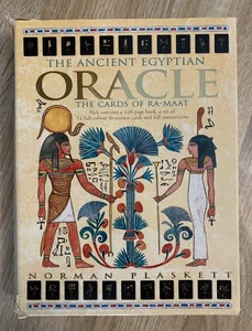The Ancient Egyptian Oracle: The Cards of Ra-Maat Complete with Book Box & Cards - Picture 1 of 8