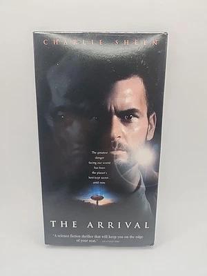 The Arrival VHS VCR Video Tape Movie Charlie Sheen Used  - Image 1 of 4