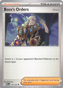 Boss's Orders [Ghetsis] Uncommon Normal ME01: Mega Evolution 114/132 NM - Foto 1 di 2