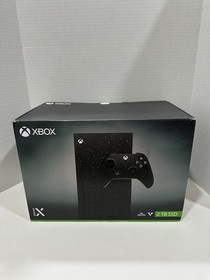 Xbox Series X 2TB SSD Packaging Empty Box With Foam Inserts Only &mdash; Box Only