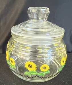 KIG Indonesia Glass Canister with Lid - Picture 1 of 4