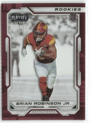 2022 Panini Chronicles Playoff Momentum Brian Robinson Jr. RC Washington - Image 1 of 2