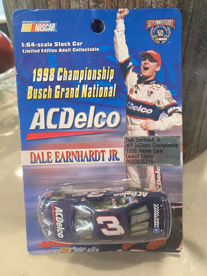 1998 Azione Campionato Busch Grand National DALE EARNHARDT Jr #3 AC Delco 1:64 - Immagine 1 di 1