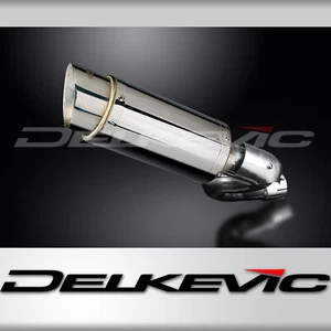 Aprilia Tuono V4 1100RR 2015-2016 Kit de silenciador de escape redondo de acero inoxidable de 8" - Imagen 1 de 4