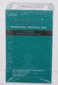 NEW Dizop Minoxidil Topical Gel 5% Men 3.38 Oz Hair Regrowth treatment Ex01/26 - Picture 1 of 2