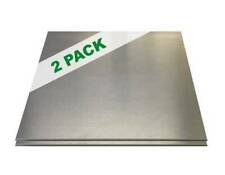 2 PACK - 1/8" .125 Aluminum Sheet Plate 6" x 6"  5052