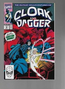 Marvel Comics Cloak and Dagger #12  3rd series 1988 AUTOGRAPHED By ED HANNIGAN - Picture 1 of 3