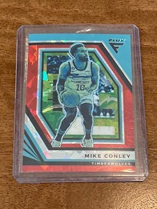2022-23 Mike Conley Flux Red Prizm