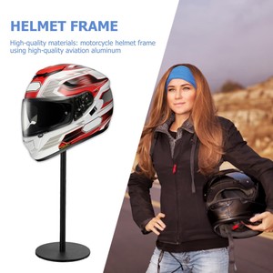 Soporte para casco de bicicleta 180 grados rotación con gancho para abrigos sombreros casco de rugby