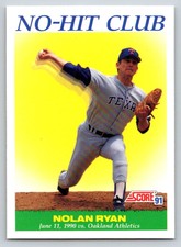 1991 Score #701 Nolan Ryan NM+