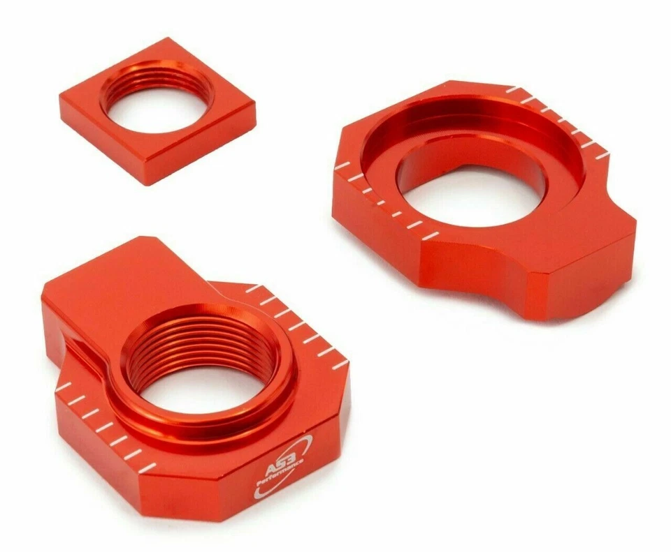 AS3 AXLE BLOCKS for KTM 125 150 250 350 450 SX SXF 2013-2022 450 SMR 2021-2022 - Image 1 of 4