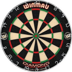 Winmau Diamond Plus Professional Bristle Dartboard - Picture 1 of 8
