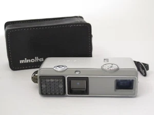 Fotocamera compatta analogica Minolta 16 E E 10 x 14 con Rokkor 25 mm/2,8 - Foto 1 di 8