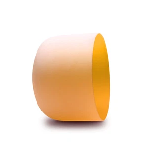 Cuenco cantor cristal color amarillo nota E de 10 pulgadas, cuenco chakra plexo solar - Imagen 1 de 4