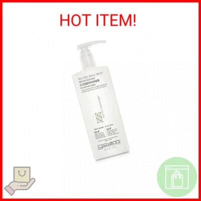 Acondicionador vigorizante triple tratamiento árbol de té GIOVANNI - menta refrescante, UE Foto 1 de 2