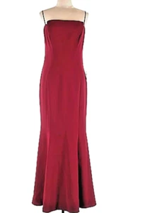 Splendido abito da cocktail rosso senza spalline Jill by Jill Stuart, taglia small - Foto 1 di 8
