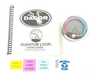 DACOR Quantum Loop Digital Depth Gauge Diving Computer Puck Module Bottom Timer - Picture 1 of 12