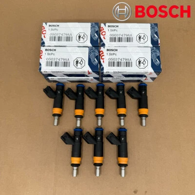 8 piezas inyectores de combustible BOSCH 05037479AA para 11-17 RAM 1500 2500 3500 Dodge 5,7 L V8 Foto 1 de 4
