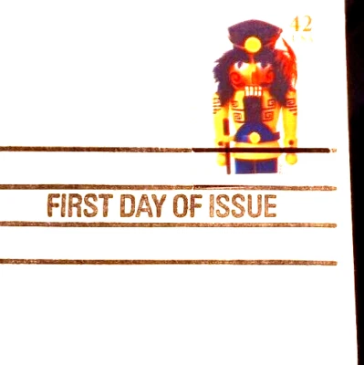 Holiday 2008 - Christmas - Soldier Nutcracker - 22kt Gold Replica Stamps - Image 1 of 4