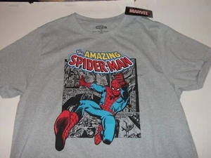 Marvel The Amazing Spider-Man Classic Comics T-Shirt - NWT - Picture 1 of 2