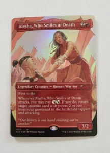 MTG Alesha, Who Smiles at Death Secret Lair Drop Series 1007 Foil Rare - Picture 1 of 3