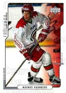 2000-01 Swedish Upper Deck #66 Magnus Kahnberg