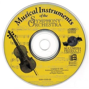 Musical Instruments of the Symphony Orchestra CD-ROM for Win/DOS - NEW in SLEEVE - Picture 1 of 2