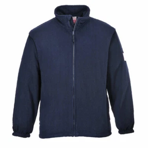 Modaflame Mens Flame Resistant Antistatic Fleece Navy XL - Picture 1 of 1