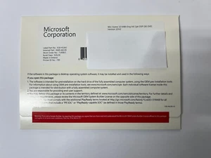 Microsoft Windows 10 Home 64bit DVD & 1 License Full English version Sealed - Picture 1 of 1