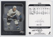 2007-08 O-Pee-Chee Micromotion Black /100 Boyd Gordon #488