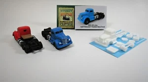 New! SMC-GG-1164 1948 Diamond T Tandem Semi Truck HO- 1/87 Scale White Resin Kit - Picture 1 of 5