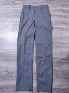 Lands End Pants Boys Size 14 Gray Active Chino School Uniform 32" Inseam Kids - Picture 1 of 8