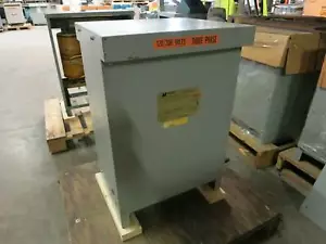 MagneTek 30 kVA 600 Delta to 208Y/120 in 3R Encl. 3PH Transformer 223-3199 208 Y - Picture 1 of 5