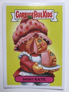 Garbage Pail Kids Topps 2018 Sticker We Hate The ‘80s Cartoons Short Kate 7b