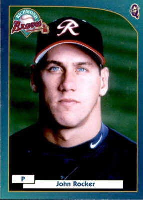 2000 Richmond Braves Q-Cards/Blueline #15 John Rocker Macon Georgia GA Card - Image 1 of 2