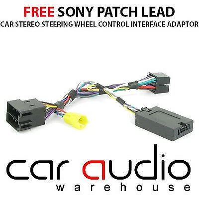 CTSRN005-SONY Renault Clio Laguna Megane Modus Scenic Steering Stalk Adaptor - Image 1 of 1