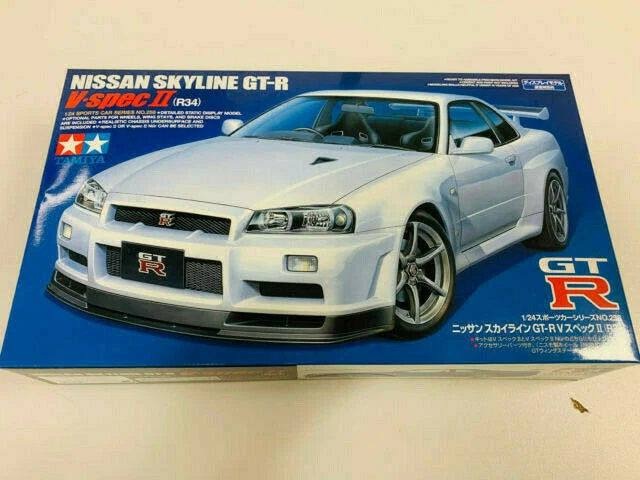 Tamiya Maquette Nissan R34 GT-R V-Spec II 1/24 24258 0621 - Photo 1/1