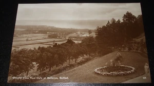 Alte Echtfoto RP Postkarte ALLGEMEINE ANSICHT VOM CAFE IN BELLEVUE BELFAST Grafschaft Antrim - Bild 1 von 1