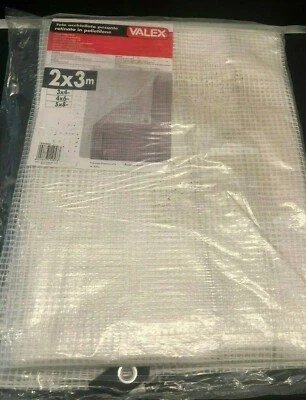 TELO OCCHIELLATO PESANTE IN POLIETILENE RETI 2X3 1454300 3X4 14543014X6 1454302  - Immagine 1 di 4