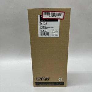 Originale Epson T6421 foto inchiostro nero 150 ml Stylus Pro 7890 nuova cartuccia OEM EXP - Foto 1 di 3