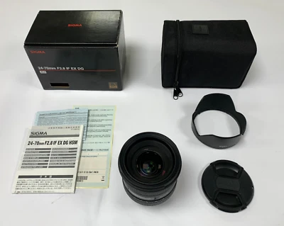 Sigma EX 24-70mm F2.8 IF EX DG HSM AF-D - Nikon F mount (REF-720) - Image 1 of 4