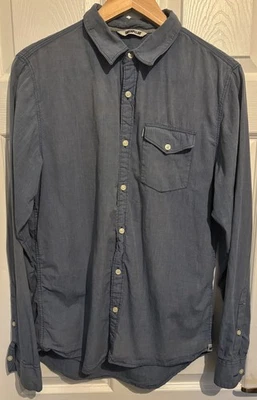 Caterpillar Blue Cotton Shirt Size Medium  - Image 1 of 4