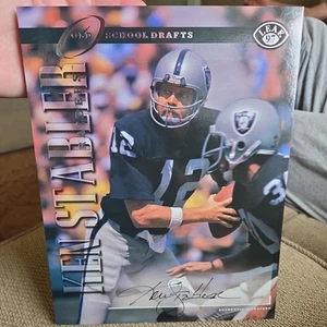 Ken Stabler  8X10 Autographed Photo 1997 Donruss Raiders 234/1000 Authentic - Picture 1 of 2