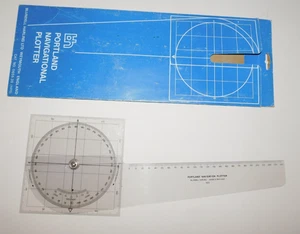 VTG Blundell Harling Ltd Portland Navigational Plotter Charting Compass UK - Picture 1 of 9