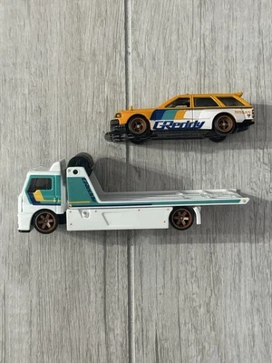 Hot Wheels Loose Premium GReddy Nissan Maxima Drift Car W/ GReddy Transporter   - Image 1 of 4