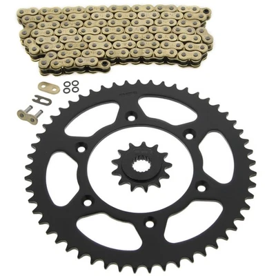 Honda CRF450R 450 R 2004-2014 oro junta tórica cadena y piñón 13/53 116L Foto 1 de 4